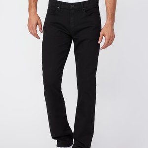 Men's Paige Normandie Black Straight Leg Jean